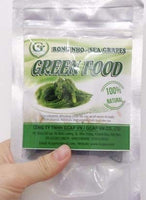 Green Food Organic Sea Grapes - Umibudo Green Caviar- Dehydrated, Marinated in Saltwater 100 grams