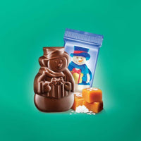 Ghirardelli Limited Edition Dark Chocolate Sea Salt Caramel Snowmen Holiday Bag