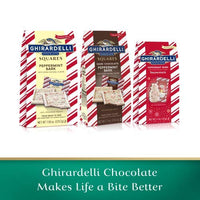 Ghirardelli Limited Edition Dark Chocolate Sea Salt Caramel Snowmen Holiday Bag