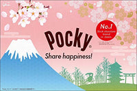 Glico Japan Pocky Chocolate Taste of Japan Special Spring Seasonal Limited Edition Sakura Matcha Green Tea flavor 9 packs Made in Japan