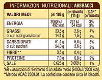 Mulino Bianco Abbracci Cookies 12.3 oz each (2 Items Per Order)