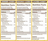 Melting Sweet Premium Individually Wrapped Hard Candy (Lychee, 4.4oz, Pack of 1)