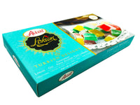 Akkent Turkish Delight Mixed Flavor Lokum Candy – 14.1oz Authentic Treat