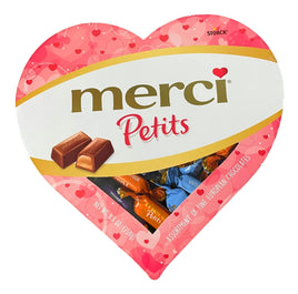 Merci, Petites Heart Valentine's Day Candy Box, 8.8 Ounce