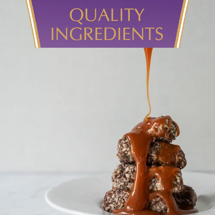Brown & Haley Sea Salt CARAMEL ROCA Stand-up Pouch, Individually Wrapped Caramel Buttercrunch Toffee, 4.5 Ounces (Pack of 1)