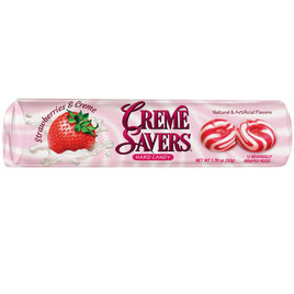 Creme Savers Orange and Creme Hard Candy | The Taste of Fresh Orange Swirled in Rich Cream | The Original Classic Creme Savers Brought To You By Iconic Candy