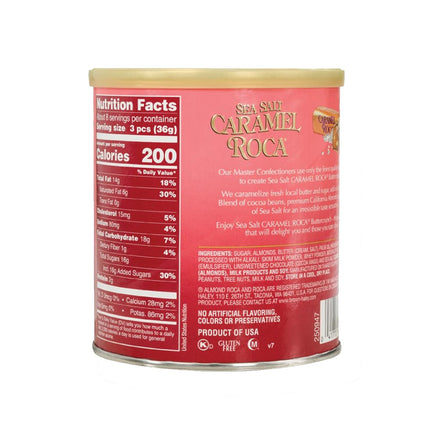 Brown & Haley Sea Salt CARAMEL ROCA Canister