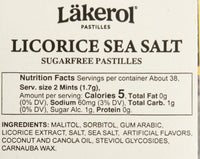 Lakerol Licorice Seasalt 2.64-ounce (75g) (Pack of 2)