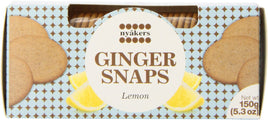 Nyakers Gingersnaps Lemon 5.29oz Window Box