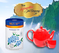 Metropolitan Tea M21 Luxury Blueberry Tea 24 Pyramid Bags