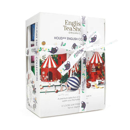 English Tea Shop Holiday White Prism 12tea pyramid tea bags
