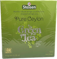Stassen Pure Green Tea 100 Tea Bags