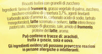 Mulino Bianco: "Galletti" shortbread with sugar granules - 12.3 Oz (350g) Pack of 2 [ Italian Import ]