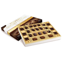 Ferrero Golden Gallery Signature Fine Assorted Dark Chocolate Candy Gift Box, 24 Count, 8.4 oz