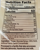 Hermann the German Ginger Orange Hard Candy 150g Bag