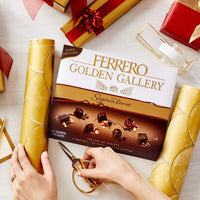 Ferrero Golden Gallery Signature Fine Assorted Dark Chocolate Candy Gift Box, 24 Count, 8.4 oz