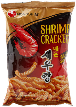 Nong Shim Spicy Shrimp Crackers 2.64 oz