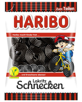 Haribo - Licorice wheels - 200gr