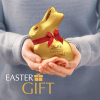 Lindt GOLD BUNNY Milk Chocolate, Hollow Milk Chocolate Candy Bunny, 3.5 oz. Bunny