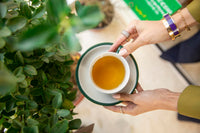 English Teas, Lemon Green Tea" - Tagged & Aluminium Foil Enveloped Teabags