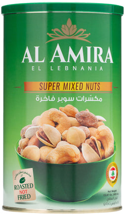 Al Amira Super Baked Mixed Nuts – 15.87oz Premium Nut Blend