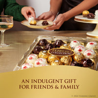 Ferrero Collection, 12 Count, Premium Gourmet Assorted Hazelnut Milk Chocolate, Dark Chocolate And Coconut Chocolates, Luxury Chocolate Holiday Gift Box, 4.6 Oz
