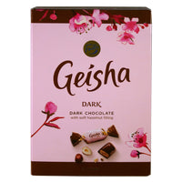 Fazer Geisha Dark Chocolates with Soft Hazelnut Filling Small Box 5.3 Oz (150g)