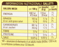 Mulino Bianco: "Galletti" shortbread with sugar granules - 12.3 Oz (350g) Pack of 2 [ Italian Import ]
