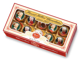 REBER Mozart, Constanze, & Truffle Kugel, Assorted 10 Piece Box