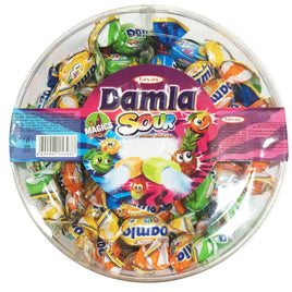 Damura fruit soft candy sour Assorted 300g [Parallel import]