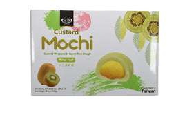 Japanese Custard Mochi - Kiwi Fruit - Japanese Mochi 168g