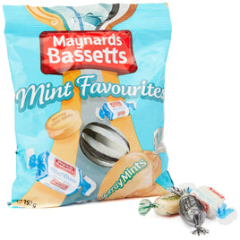 Bassetts Mint Favourites – 192g Bag of Classic Mint Candies