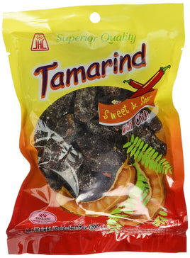 JHC Tamarind Sweet and Sour Candy with Chili, 7 Ounce