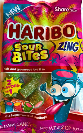 Haribo Sour Bites (1bag) 3.2oz