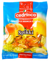 Cedrinca Spikki Orange & Lemon Hard Candies, Two (2) 5.25 oz bags (like Sicilia, but more lemon and orange)