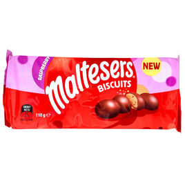 Maltesers Biscuits Chocolate Raspberry Flavor 110gram Bag