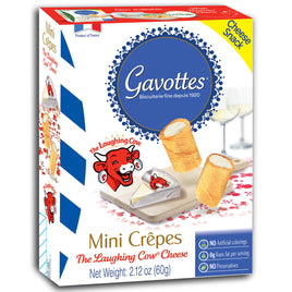 Gavottes Mini Crepes The Laughing Cow Cheese 2.12oz Box