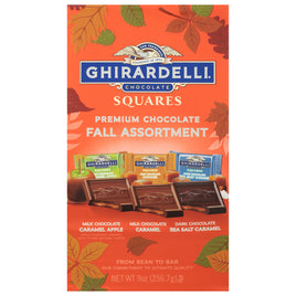 Ghirardelli Premium Chocolate Fall Assortment Squares 9oz Bag