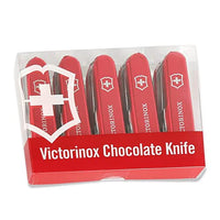 Victorinox Swiss Chocolate Knifes Gift Box Display 5oz