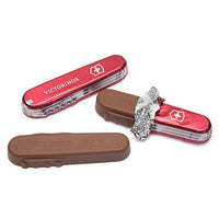 Victorinox Swiss Chocolate Knifes Gift Box Display 5oz
