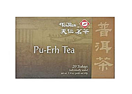 Ten Ren Pu-Erh Tea 20 Tea Bags 1.4oz Box
