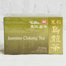 Ten Ren Jasmine Oolong Tea 20 Tea Bags 1.4oz Box