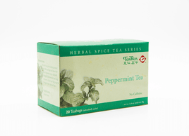 Ten Ren Peppermint (Caffeine Free) 20 Tea Bags 1.4oz Box (Herbal Spice Series)