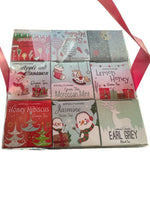 Christmas Tea Gift Set 18 Boxes: Orange Spice Green Tea, Green Tea Spiced Holiday, Green Tea Pomegranate, Honey Hibiscus, Apple and Cinnamon , Lemon & Honey, Moroccan  Mint, Earl Grey Black Tea, Jasmine Green Tea