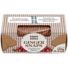 Nyakers Gingersnaps Cranberry (New 2024 Holidays Arrivals) 5.29oz Window Box