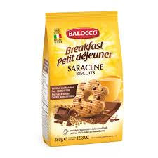 Balocco Breakfast Petit Dejeuner Saracene Cookies – 12.3oz Bag