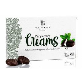 Whitakers Dark Chocolate with Peppermint Infused Creams 5.3oz Box