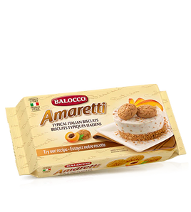 Balocco Amaretti Typical Italian Biscuit 7.05 Bag