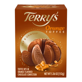 Terry's Orange Toffee Chocolate 5.53oz Box.  Holiday Favorite