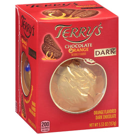Terry's Orange Dark Chocolate  5.53oz Box.  Holiday Favorite